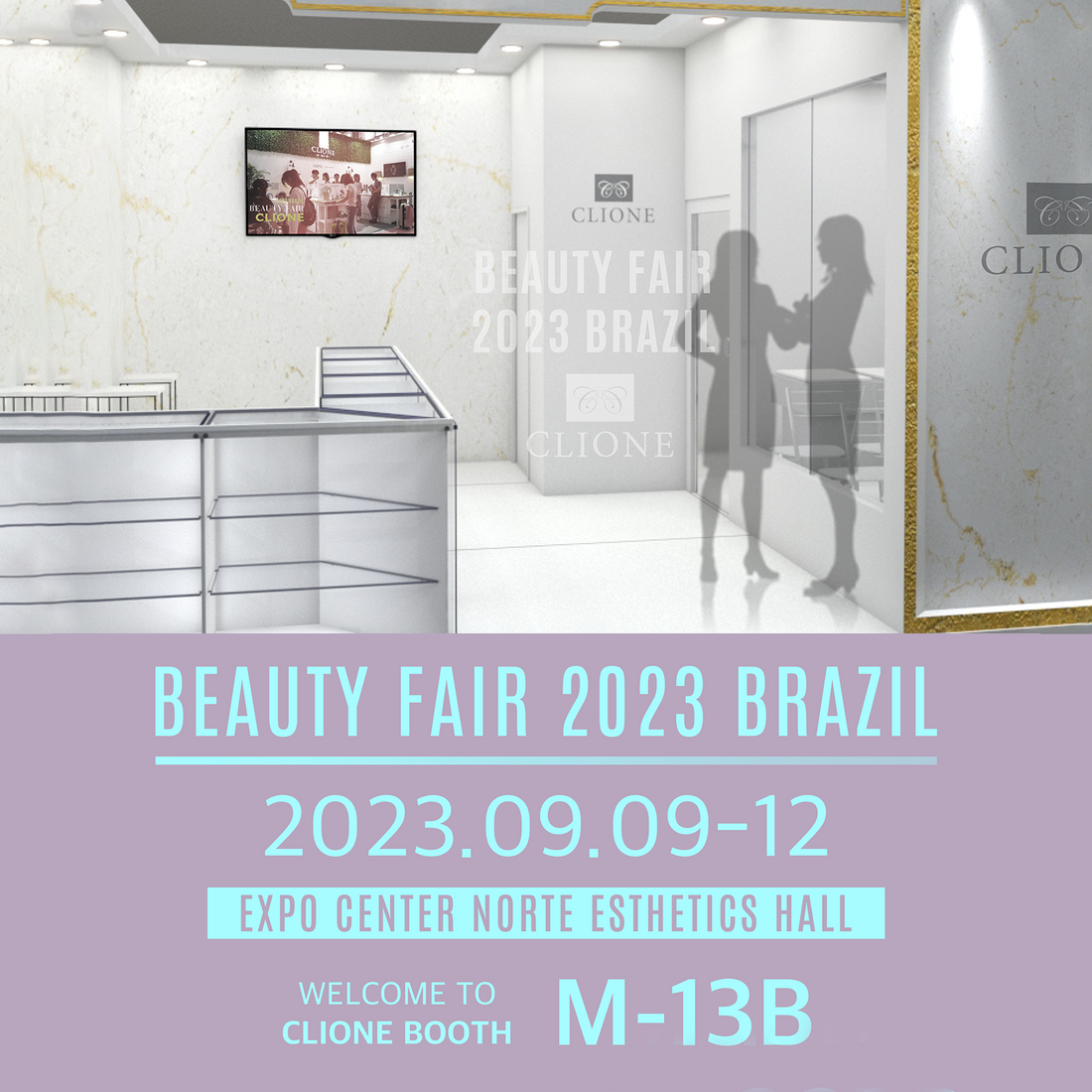 Clione Prime at Brazil Beauty Fair 2023