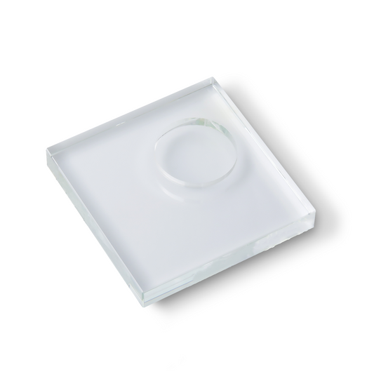 Crystal Glue Square Plate